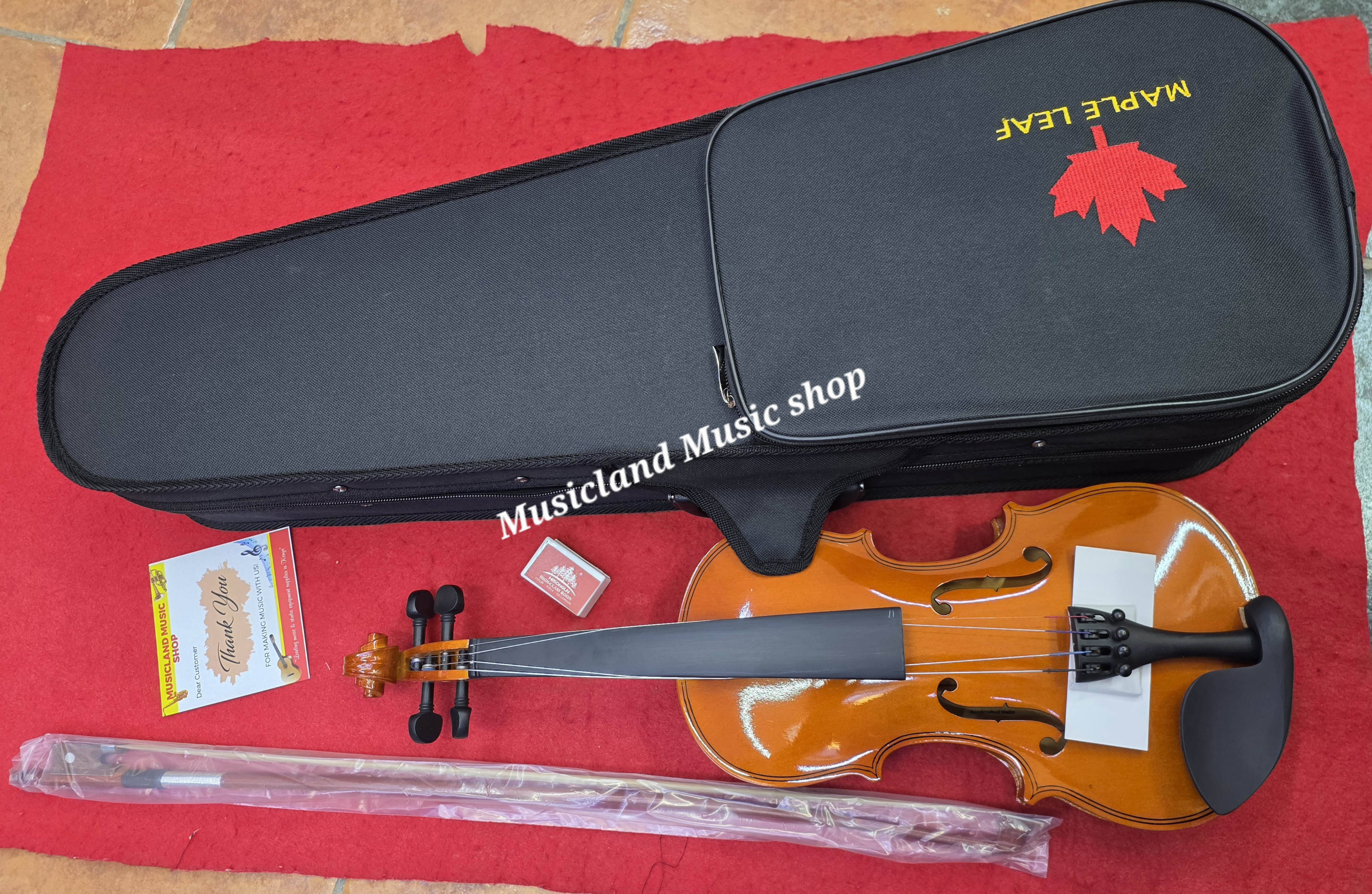 Mapple leaf Student Violin with Warm, Clear Tone